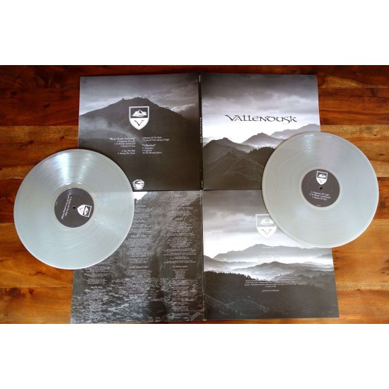 VALLENDUSK - BLACK CLOUDS GATHERING + VALLENDUSK (GATEFOLD, 2LP SILVER VINYL) VALLENDUSK - BLACK CLOUDS GATHERING + VALLENDUSK (GATEFOLD, 2LP SILVER VINYL)