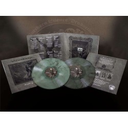 VALLENDUSK - HERALDS OF STRIFE (GATEFOLD, 2LP GREEN WITH BLACK MARBLE VINYL)