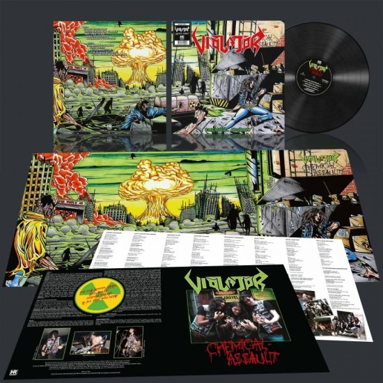 VIOLATOR - CHEMICAL ASSAULT (BLACK VINYL) VIOLATOR - CHEMICAL ASSAULT (BLACK VINYL)