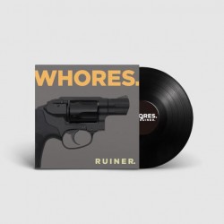 WHORES - RUINER. / CLEAN. (GATEFOLD BLACK VINYL)