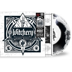 WITCHERY - IN HIS INFERNAL MAJESTY'S SERVICE (BLACK  & WHITE VINYL) 